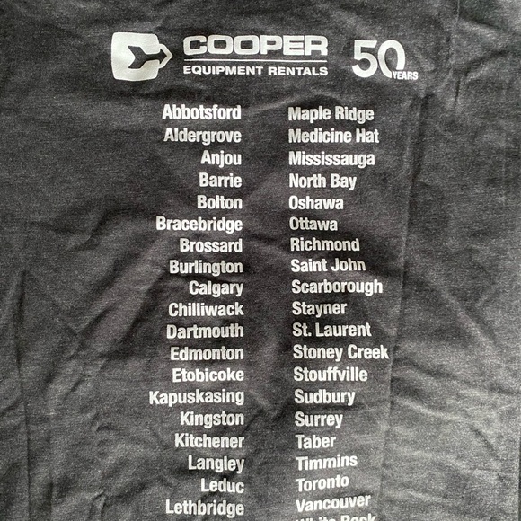 Cooper Rentals T-shirt - Picture 5 of 5